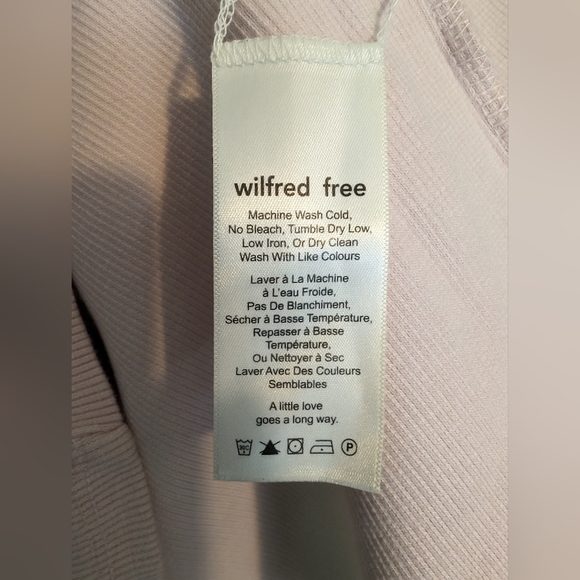 Wilfred Free Yumi Dress Pink - Size Small - Picture 5 of 6